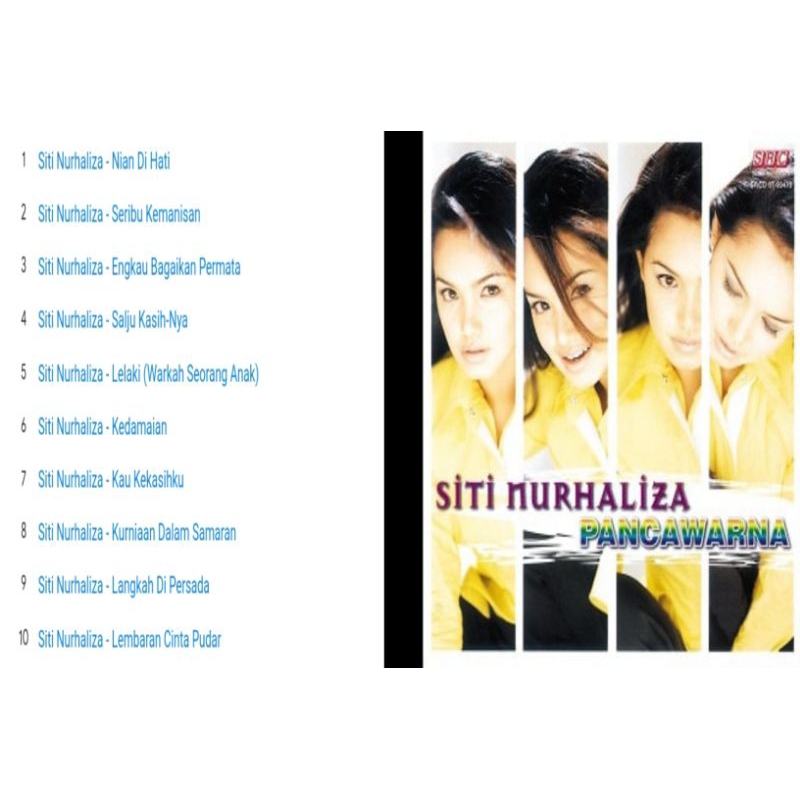 siti nurhaliza cd album pancawarna 1999