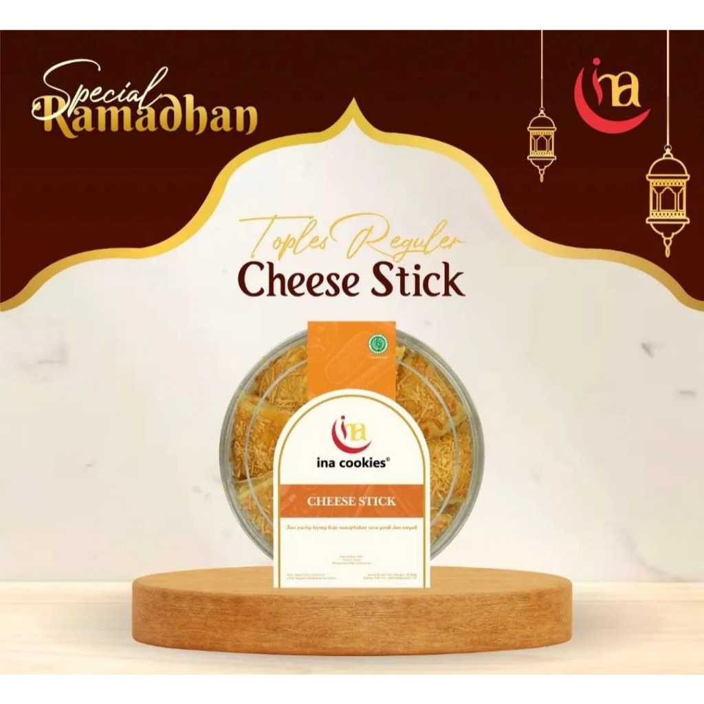 

Ina Cookies Toples Kue Kering Cheese Stick