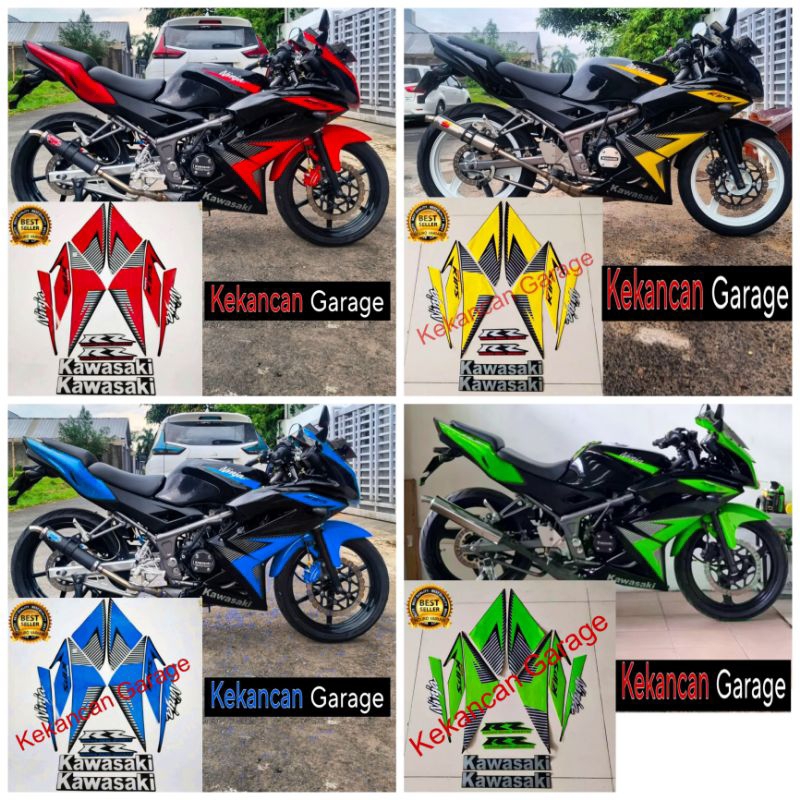 Sticker Striping Ninja RR NEW Tahun 2014