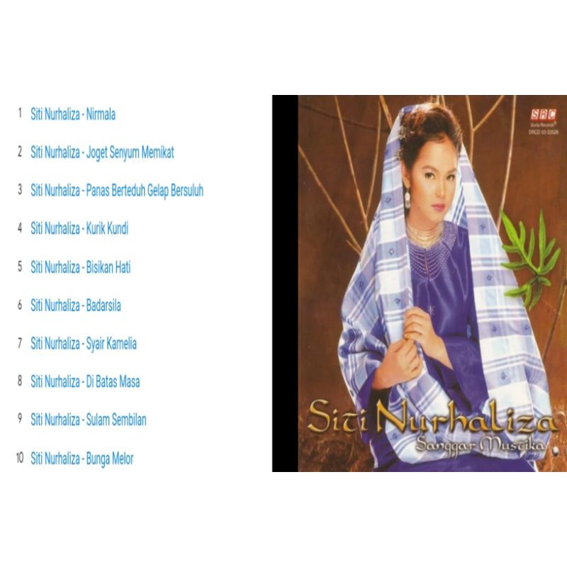 siti nurhaliza cd album sanggar mustika 2002