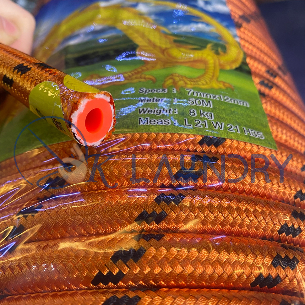 Per Meter Selang Nagamoto Setrika Uap Boiler Laundry Orange Uap Gosokan 7 X 12 mm Khusus Beli Metera