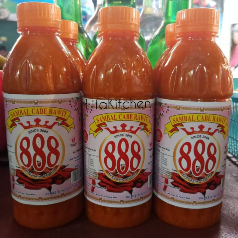 

Sambal cabe rawit 888 Pontianak 350 ml