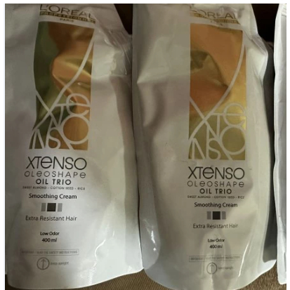 loreal xtenso smoothing 400ml Step 1 Cream Pelurus Rambut L'oreal - XTENSO 400ML, xtraResistan400