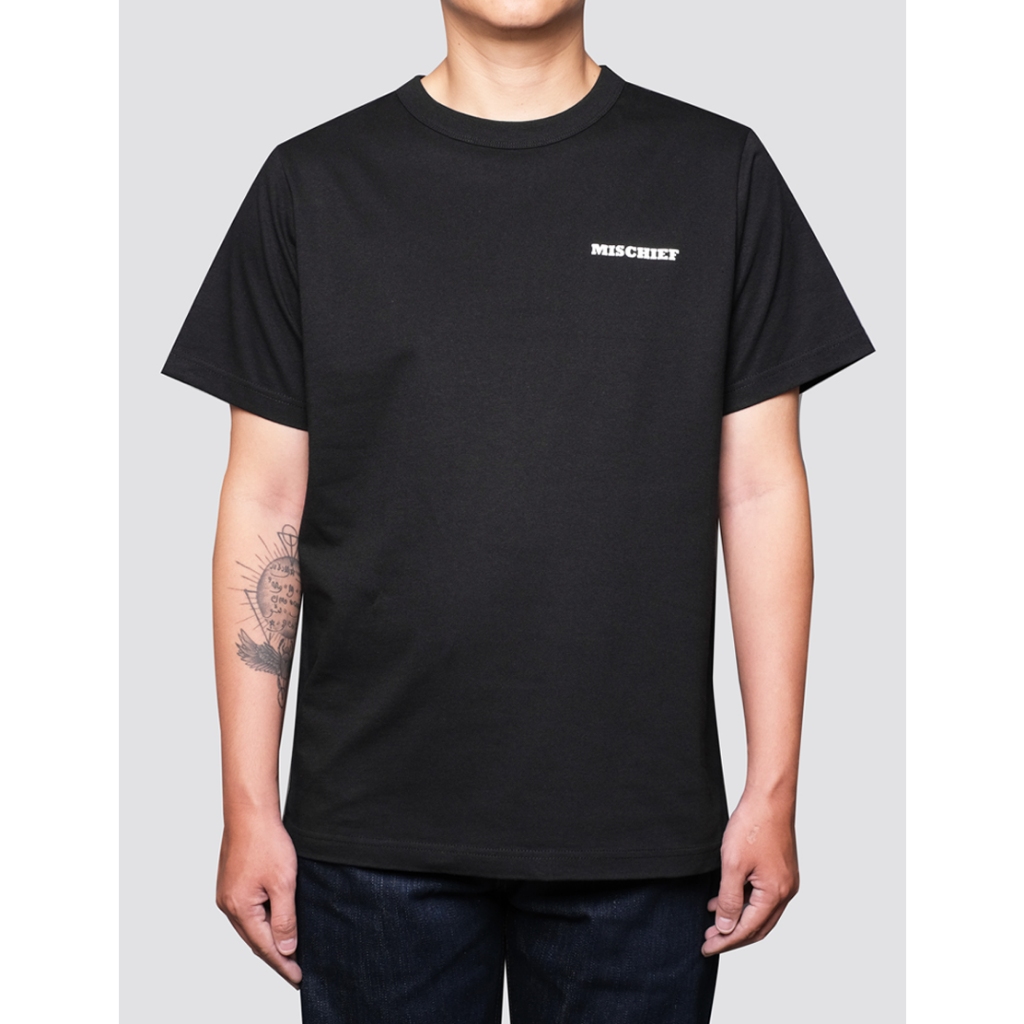 Mischief Denim - Tshirt IL Eagle (Black) - The Iron Label
