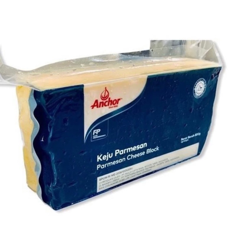 

ANCHOR KEJU PARMESAN CHEESE BLOK BLOCK 200 GRAM (KEMASAN REPACK)