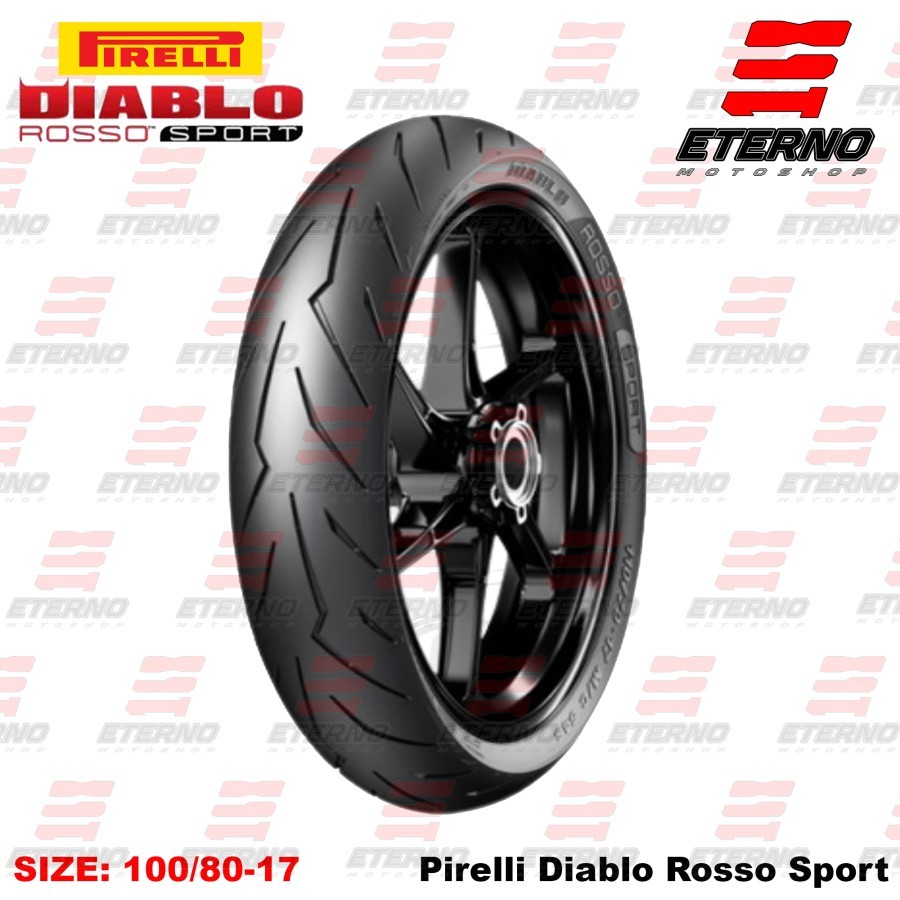 Ban Pirelli Diablo Rosso Sport 100/80-17 100 80 Ring 17 Ninja Rx King