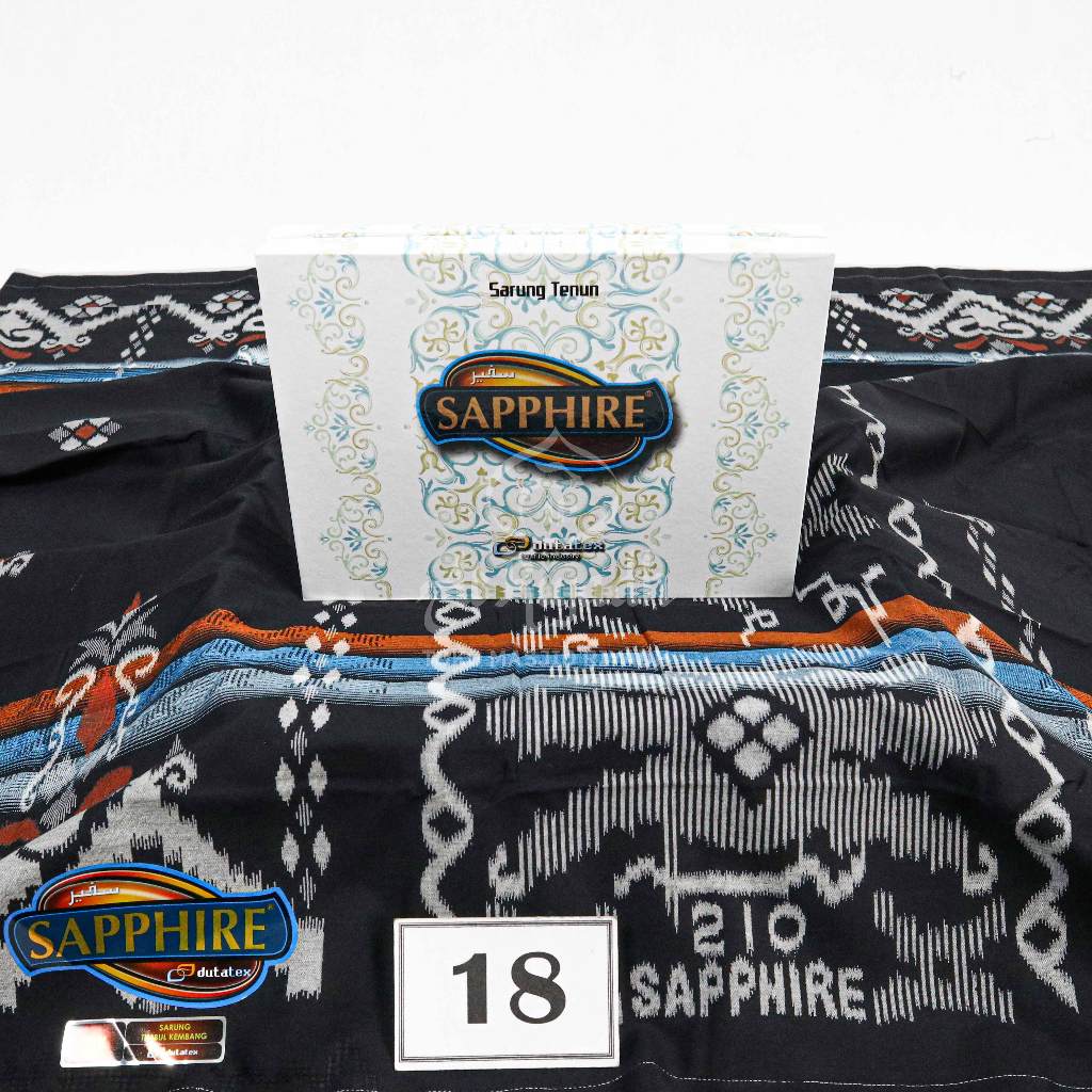 Sarung Sapphire Motif STK Sarung Timbul Kembang