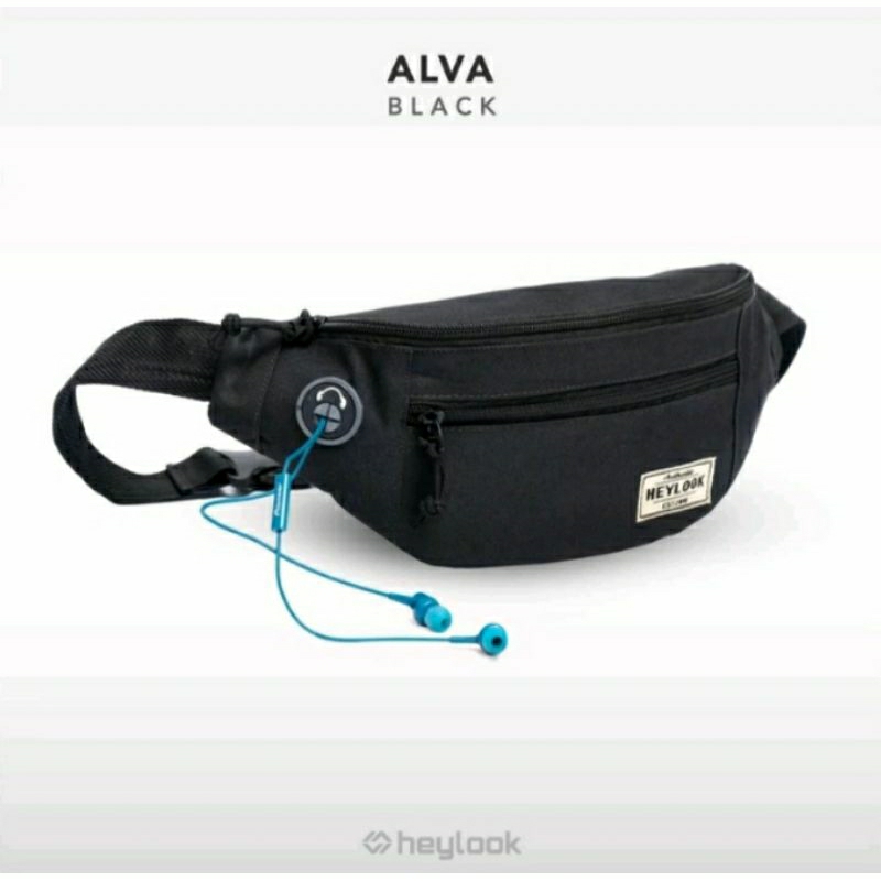 Tas Pinggang Pria Tas Selempang Pria Waist Bag Alva Heylook