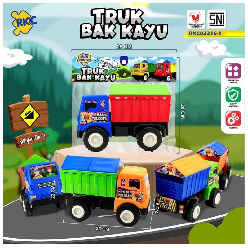 Truk Bak Kayu / Truk Kayu / Truk Angkut Kayu