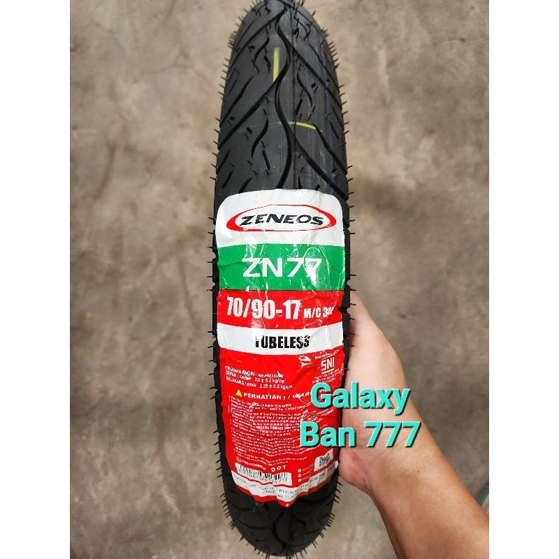Ban Motor Zeneos 70/90-17 ZN77 Tubeless