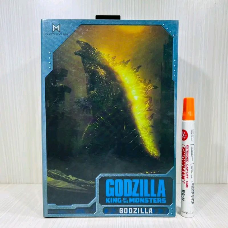 mainan action figureBurning godzillagodzilla king of the monstersby neca ultimatetinggi sekitar 7 in