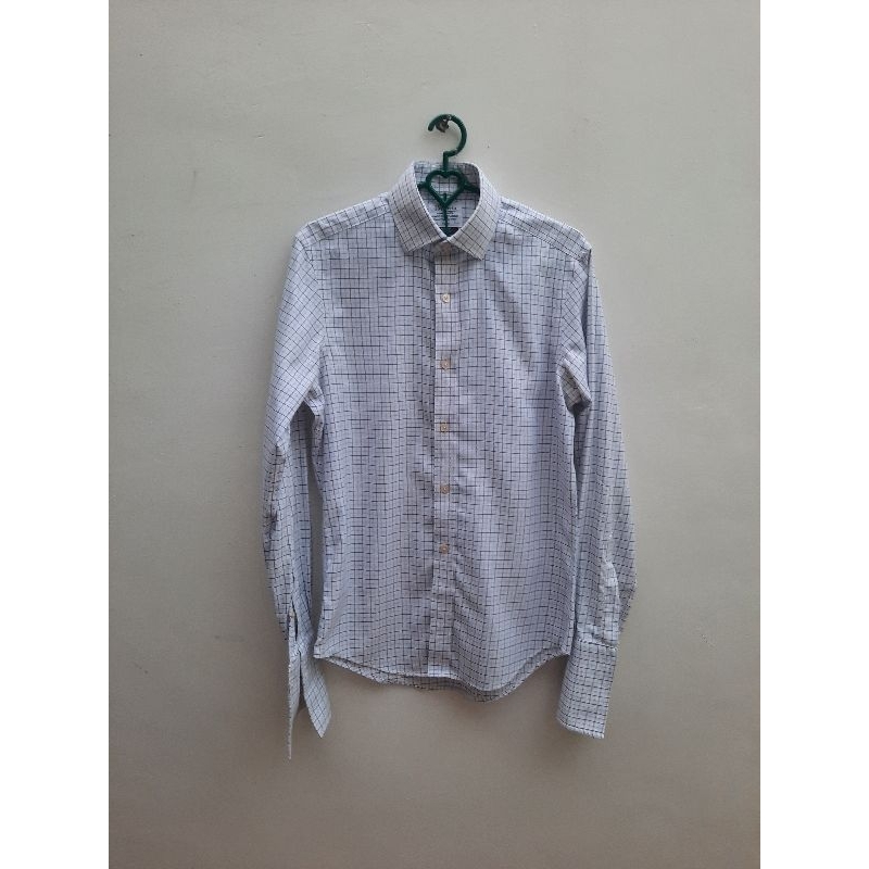 Kemeja TM Lewin Lengan Panjang Kotak-Kotak  (T.M Lewin)