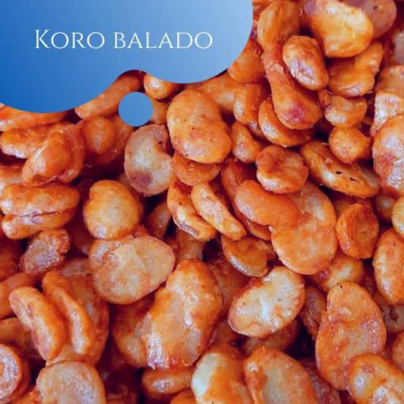 

KACANG KORO BALADO KEMASAN PLASTIK 500 GRAM