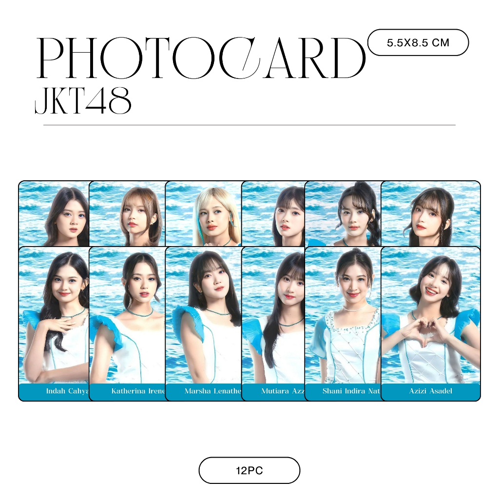 PHOTOCARD JKT48 SAYONARA CRAWL (HARGA 25 PCS + LAMINASI 2 SISI) JPOP CARDS IDOL UNOFFICIAL ADEL ALYA