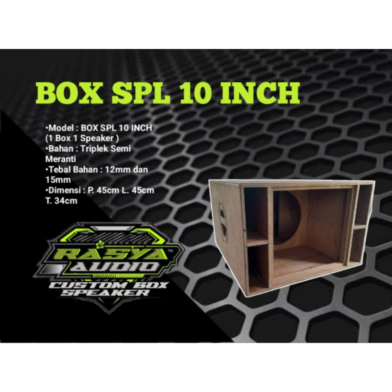 SPL 10 INCH | BOX SPL 10 INCH | BOX SPL CUSTOM