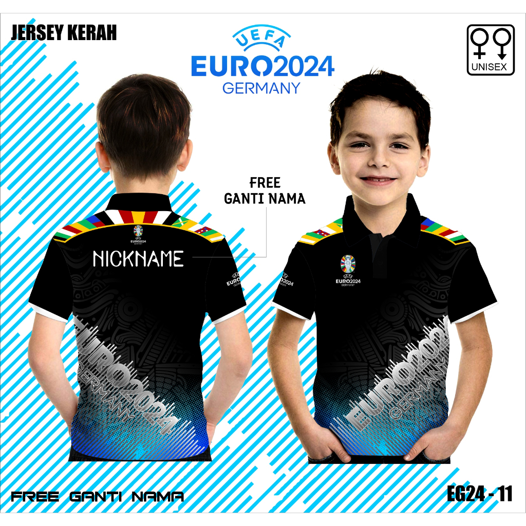 jersey polo anak jersey bola germany 2024 kaos olahraga anak free custom