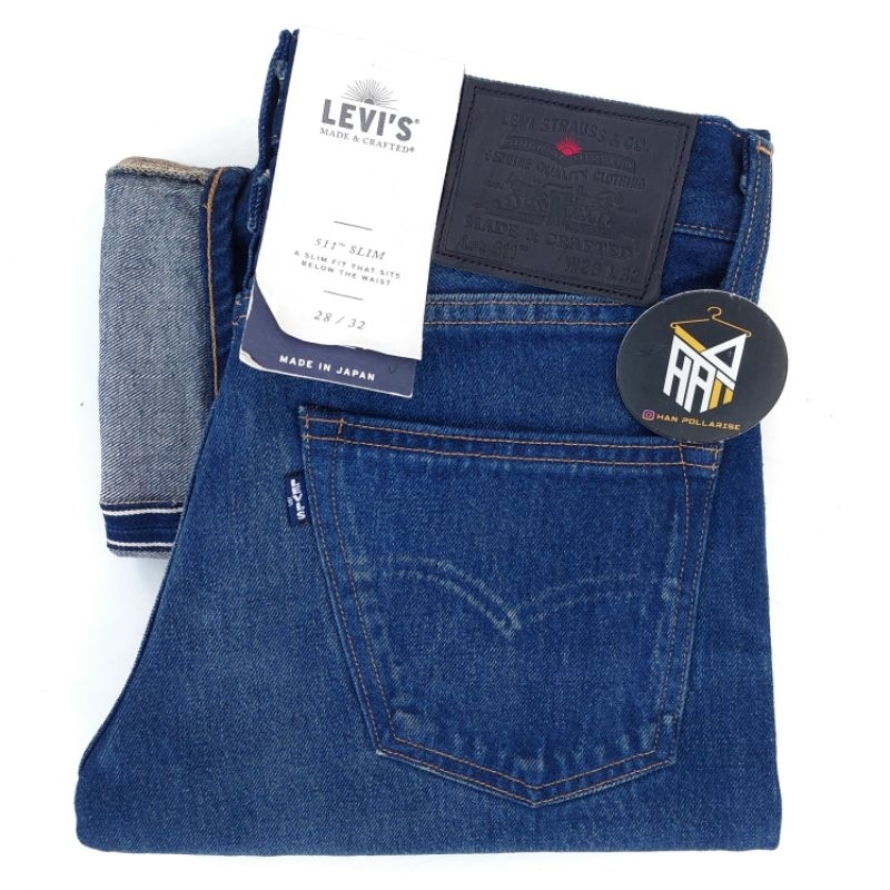 Levi 's 511 LMC Made In Japan Selvedge Jeans