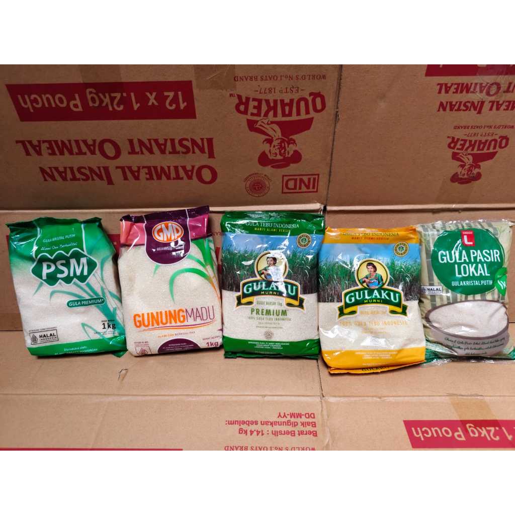 

Gulaku 1kg Gula Pasir / Gula Tebu