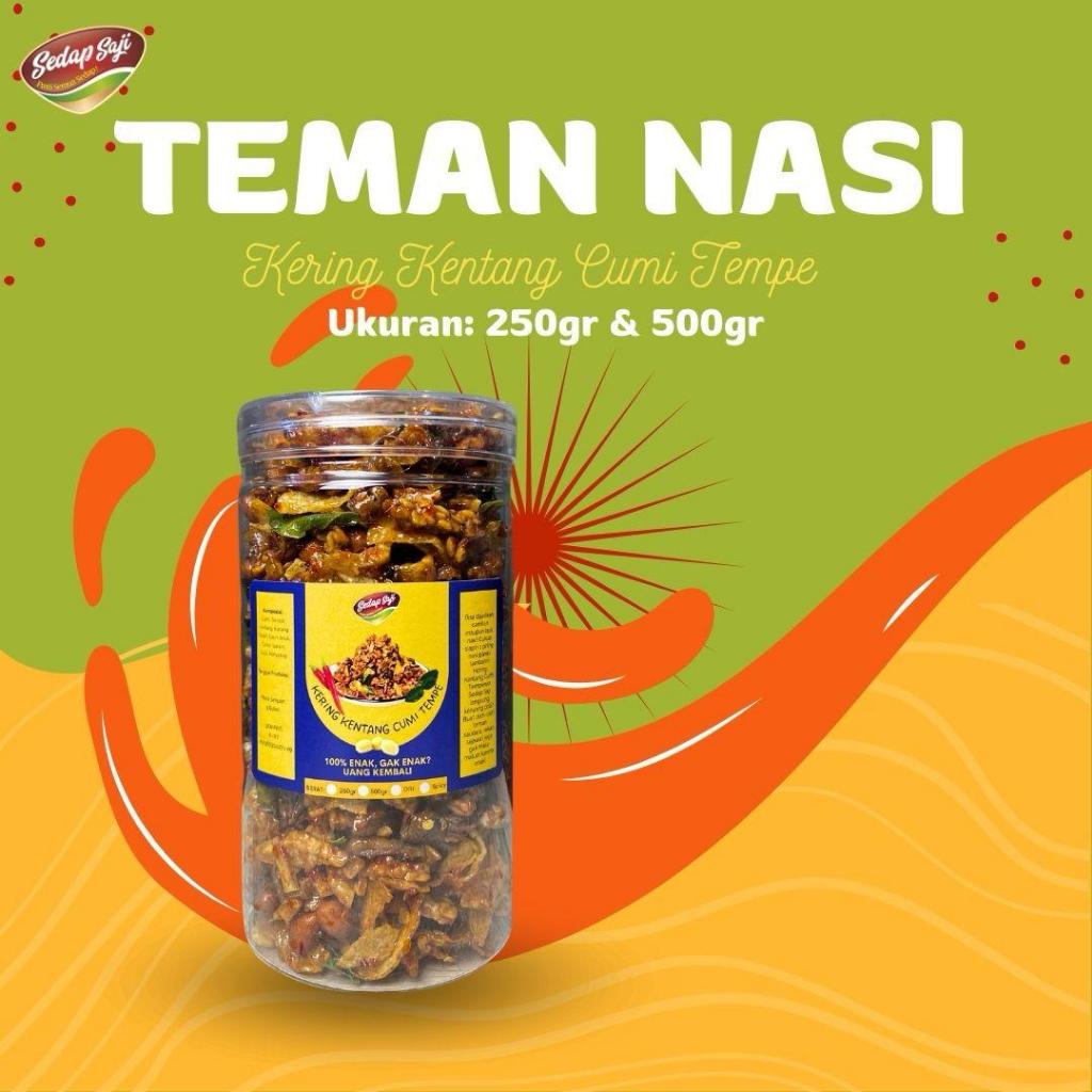 

Sedap Saji Kering Kentang Cumi Tempe Cemilan Viral Enak