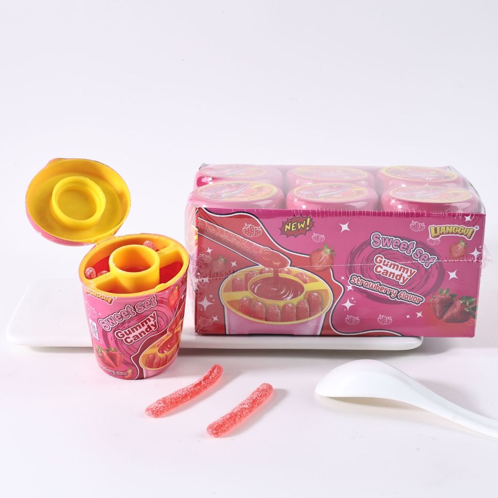 

LIANGGUI STIK GUMMY RASA STROBERRY 360 GRAM