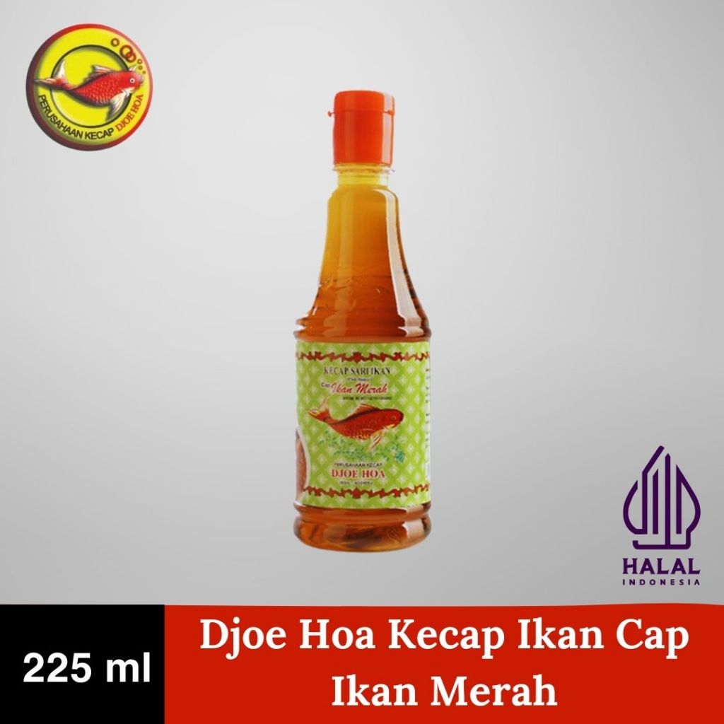 

Djoe Hoa Kecap Ikan Cap Ikan Merah - 225ml