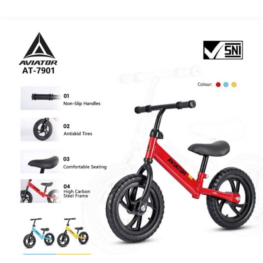 Balance bike  PUSH BIKE aviator 7901