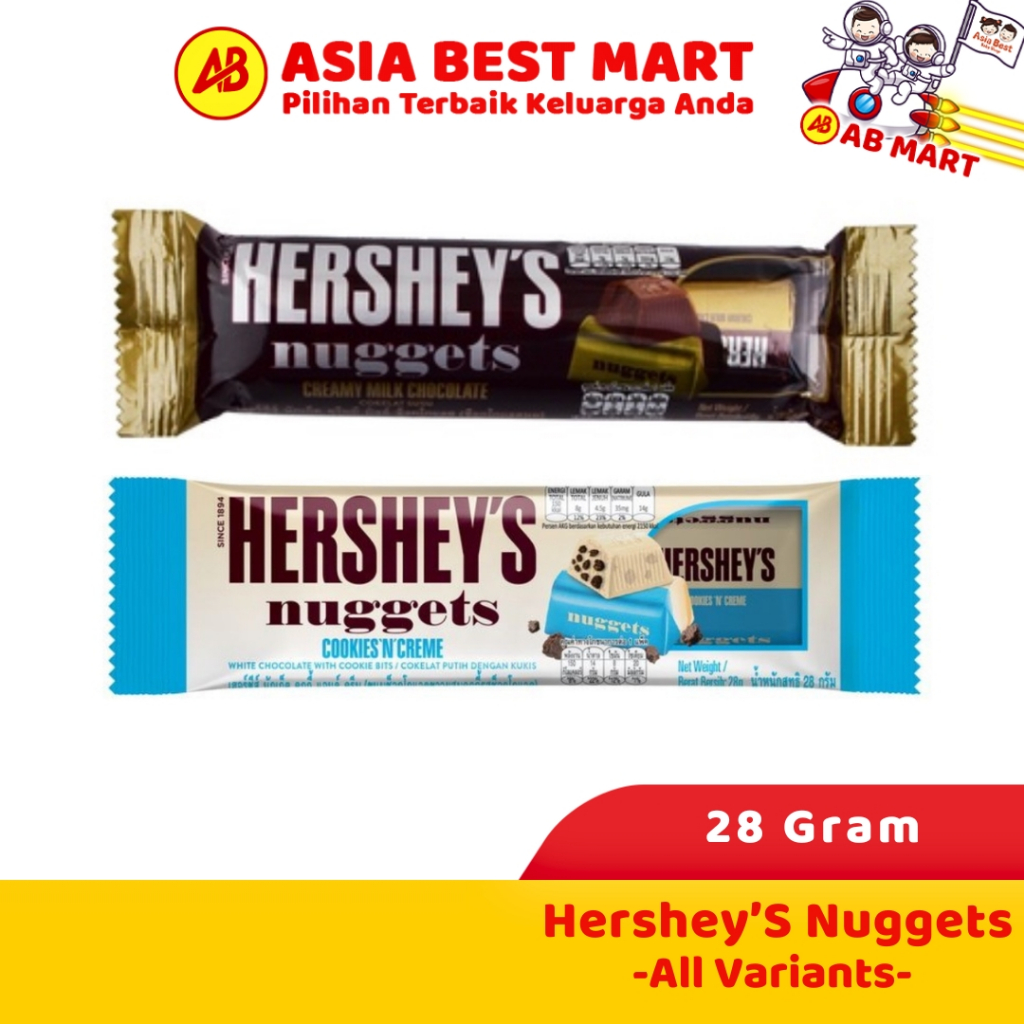 

Coklat Hershey'S Nuggets 28Gr (Khusus Gosend Dan Grab Send)