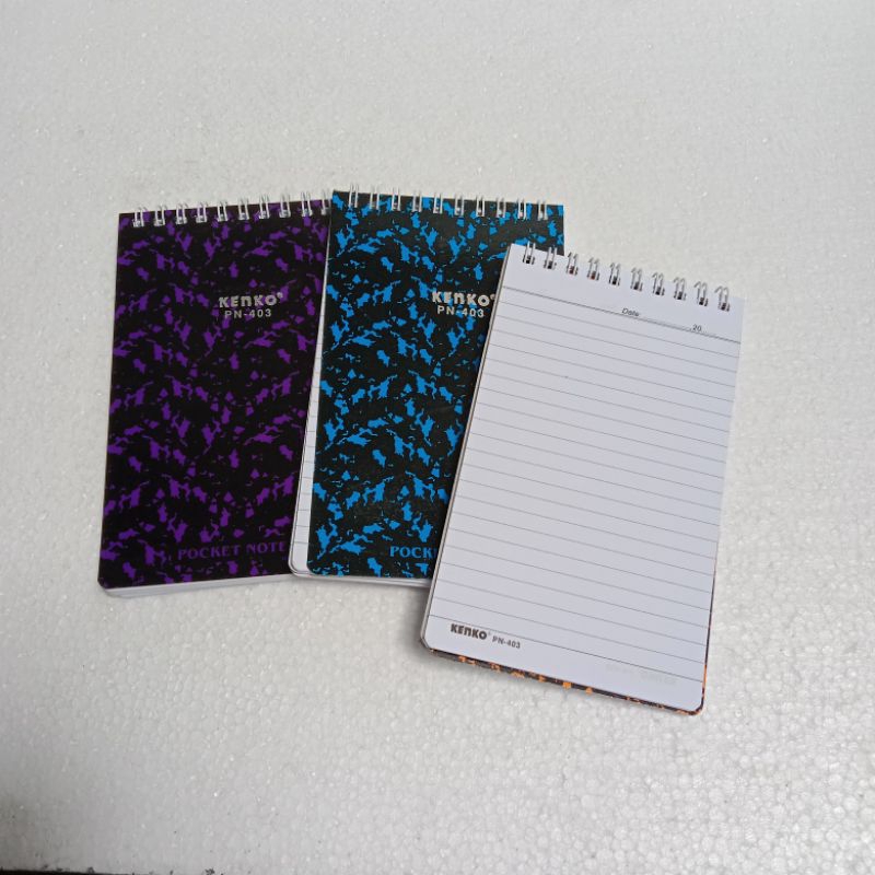 

KF | Binder Note Spiral Motif Kecil dan Sedang - SATUAN