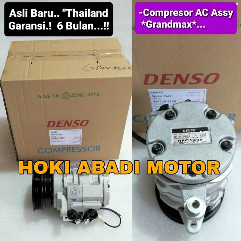 Compresor AC kompresor AC Daihatsu Grandmax Granmax Asli Original Denso