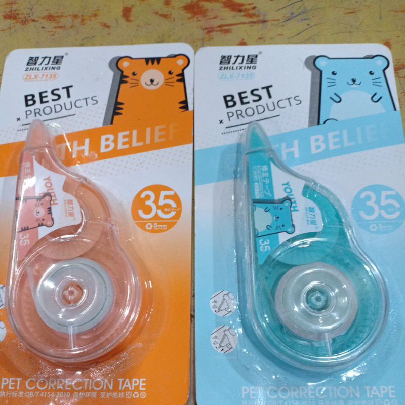 

Correction Tape / Tipe X Kertas Karakter 5Meter(1Pcs)