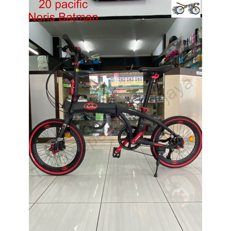 Sepeda lipat 20 Pacific Noris Batman
