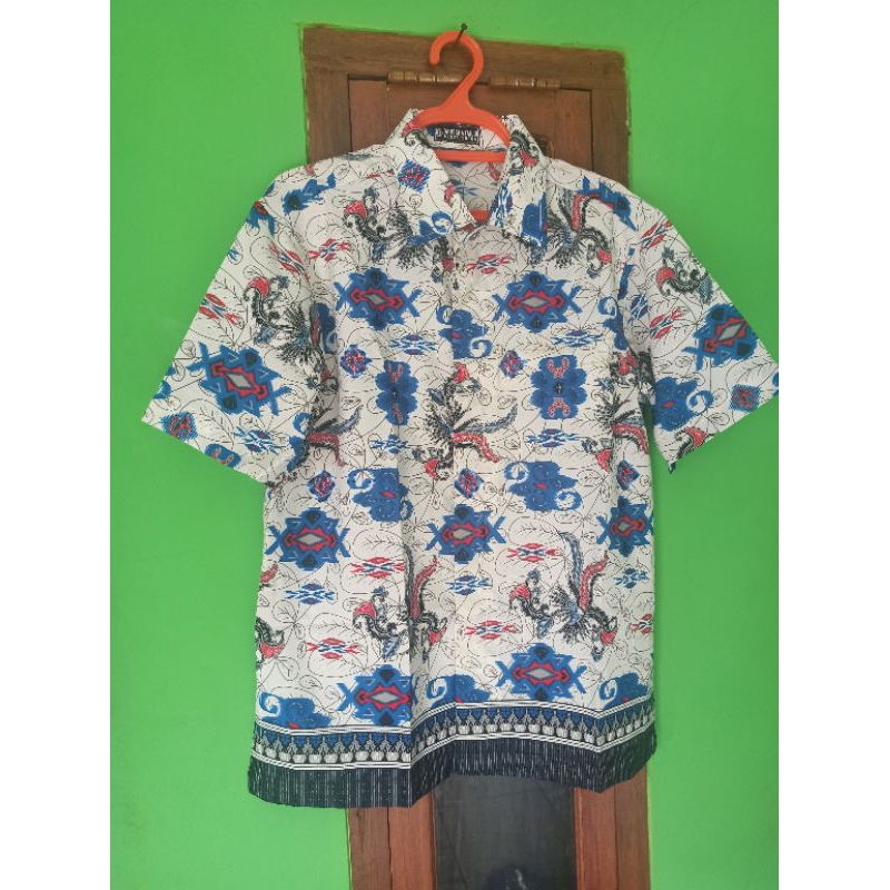 baju kemeja batik jahit sendiri