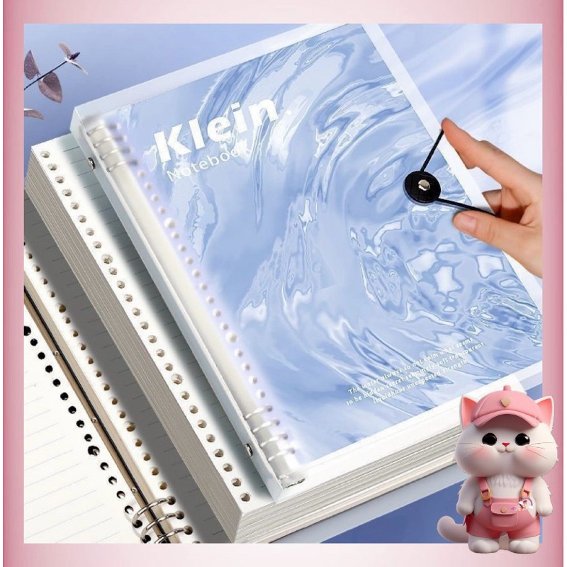 

N187 Notebook Binder A5 Buku Tulis Sekolah Notebook Aesthetic Korea Besar Buku Catatan Binder Lucu Buku Kuliah Alat Tulis Stationery Cute Notebook A5