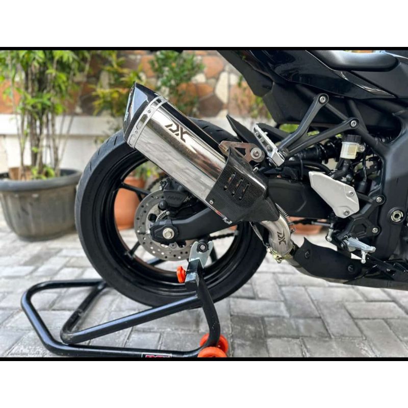 knalpot RVR long SE slip on zx25RR dx generation