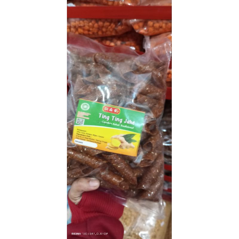

Jahe Gulung/Snack Jahe/ Bungkus/ Toples 500gr