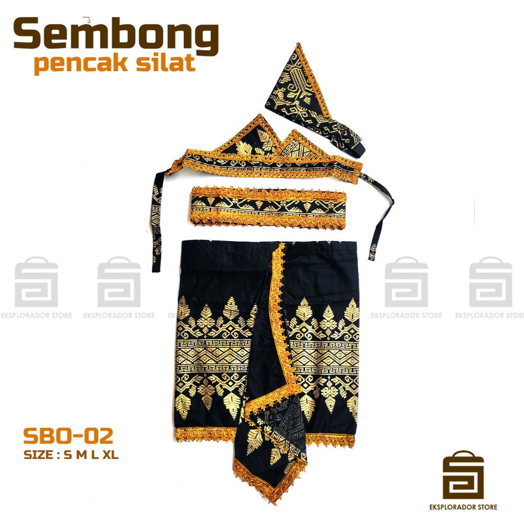 SEMBONG SILAT / DODOT SILAT / AKSESORIS SILAT PRADA SBO-13