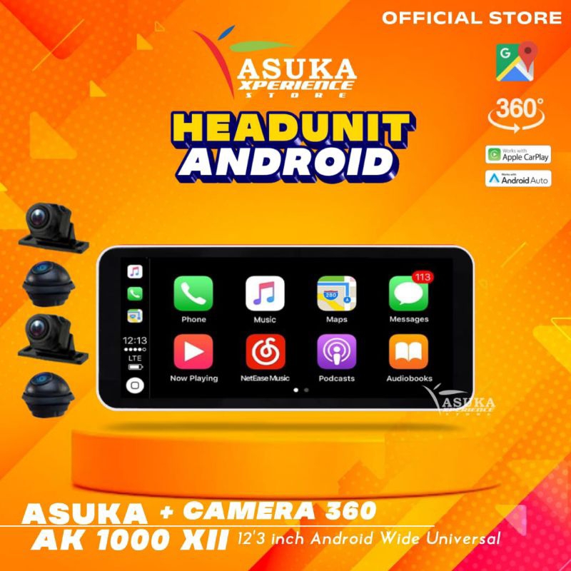 ASUKA AK 1000 XII + CAM 360