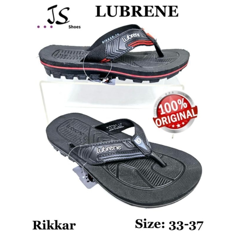 LUBRENE RIKKAR - SANDAL JEPIT SPON PRIA DEWASA MERK LUBRENE ORIGINAL