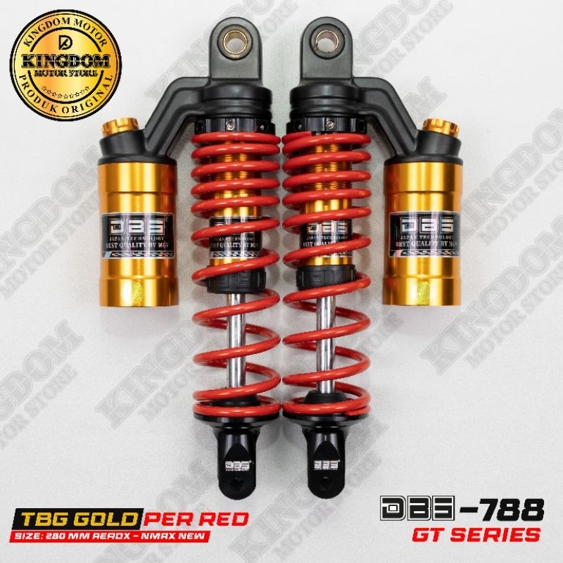 Shock Tabung DBS 788 GT SERIES AEROX NOUVO NEW NMAX Terlaris ORIGINAL DBS