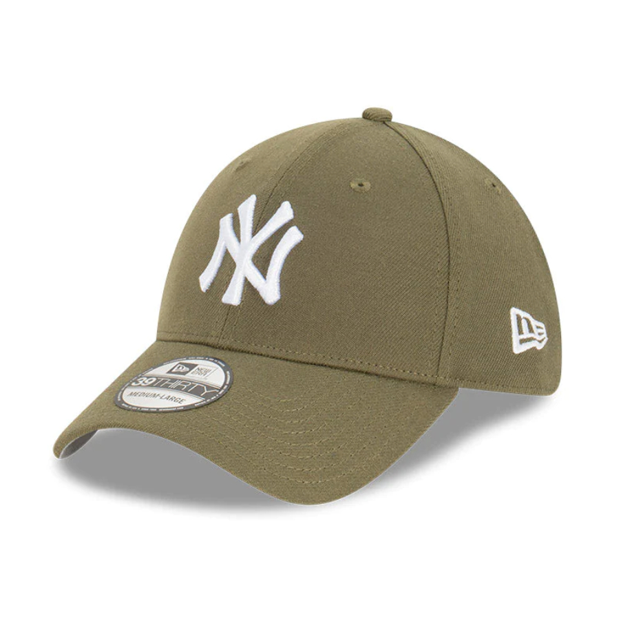 Topi New Era 39Thirty New York Yankees Earth Tones Green Med Cap 100% Original Resmi