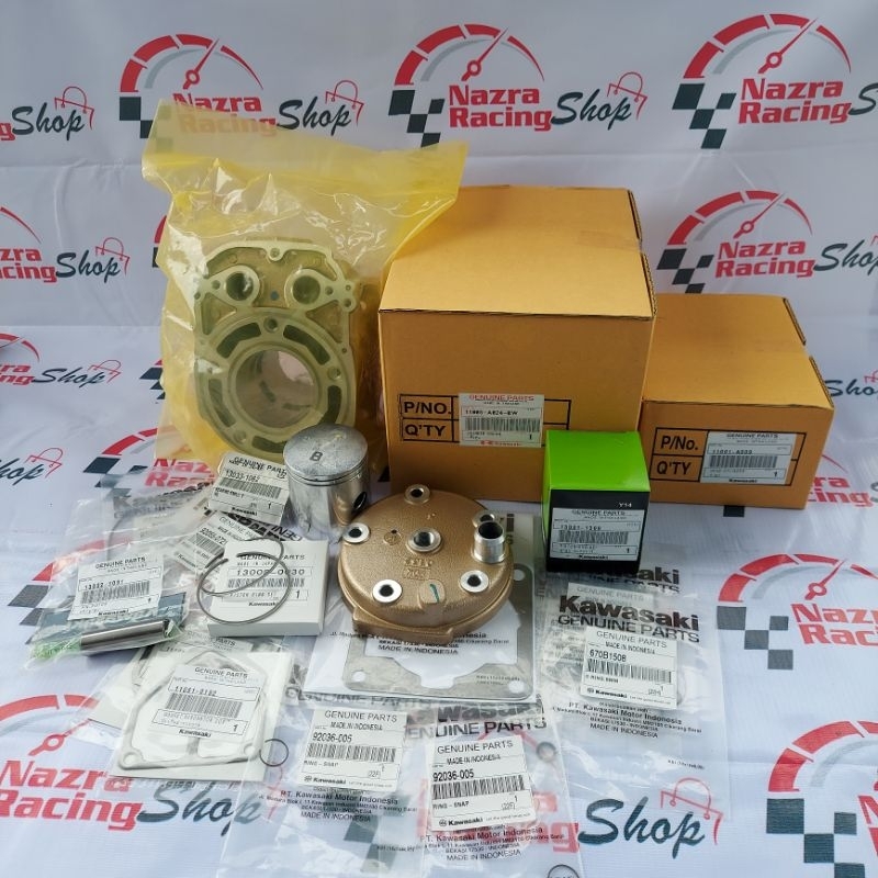 Blok head pdk gold bw set ninja r rr ss original thailand