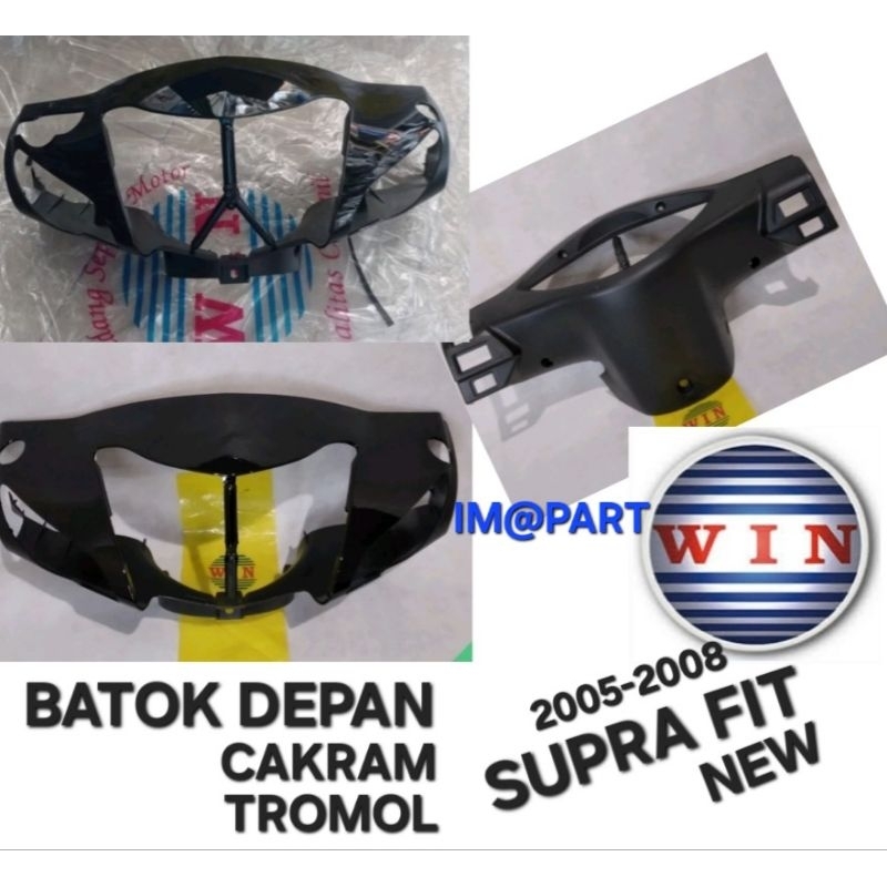 Batok Depan Belakang SUPRA FIT NEW 2005-2008 HITAM