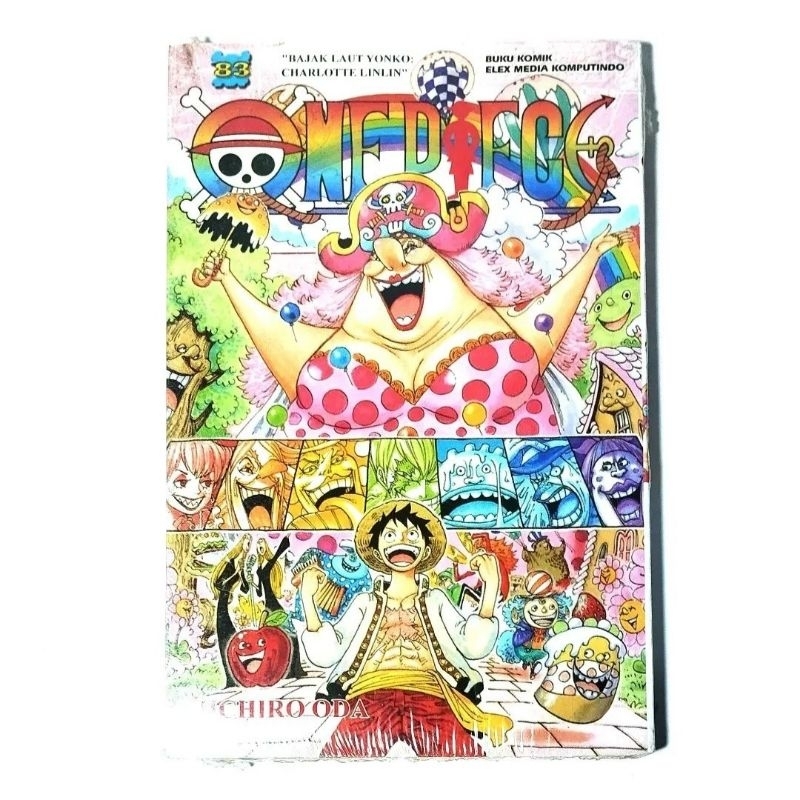 komik one piece vol. 83 segel/new original