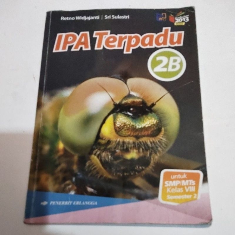 BUKU ORI IPA TERPADU KELAS 2B SMP PENERBIT ERLANGGA