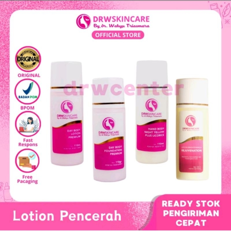 Lotion Pemutih Badan By DRW Skincare