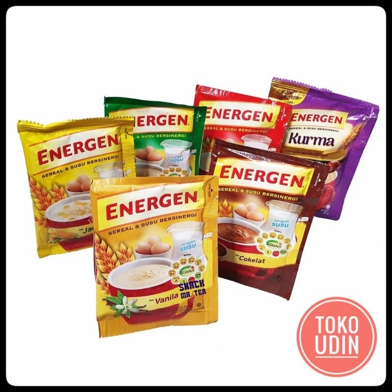 

Energen Susu Cereal / Energen Cereal Rencengan isi 10 Sachet