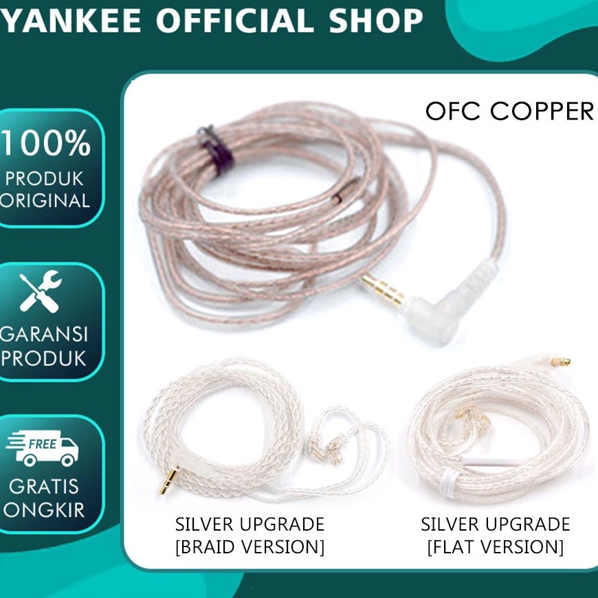 TEB Kabel KZ Copper Silver ZSN Pro ZSN ZST ZSA ZS5 EDX ZST PRO KZ Cable for ZST X ZSN PRO X DQ6 CCA 