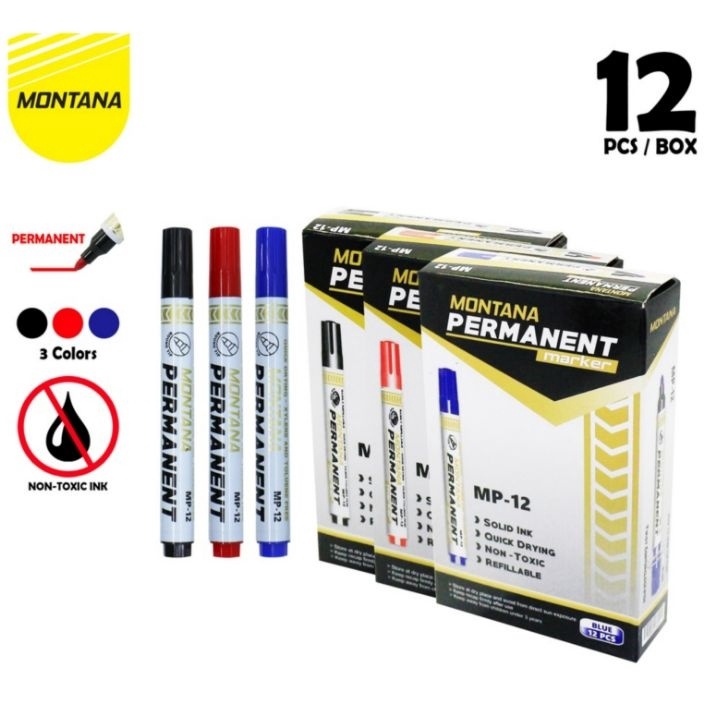 

FSASH SALE SPIDOL PERMANEN MONTANA MP12 12PCS