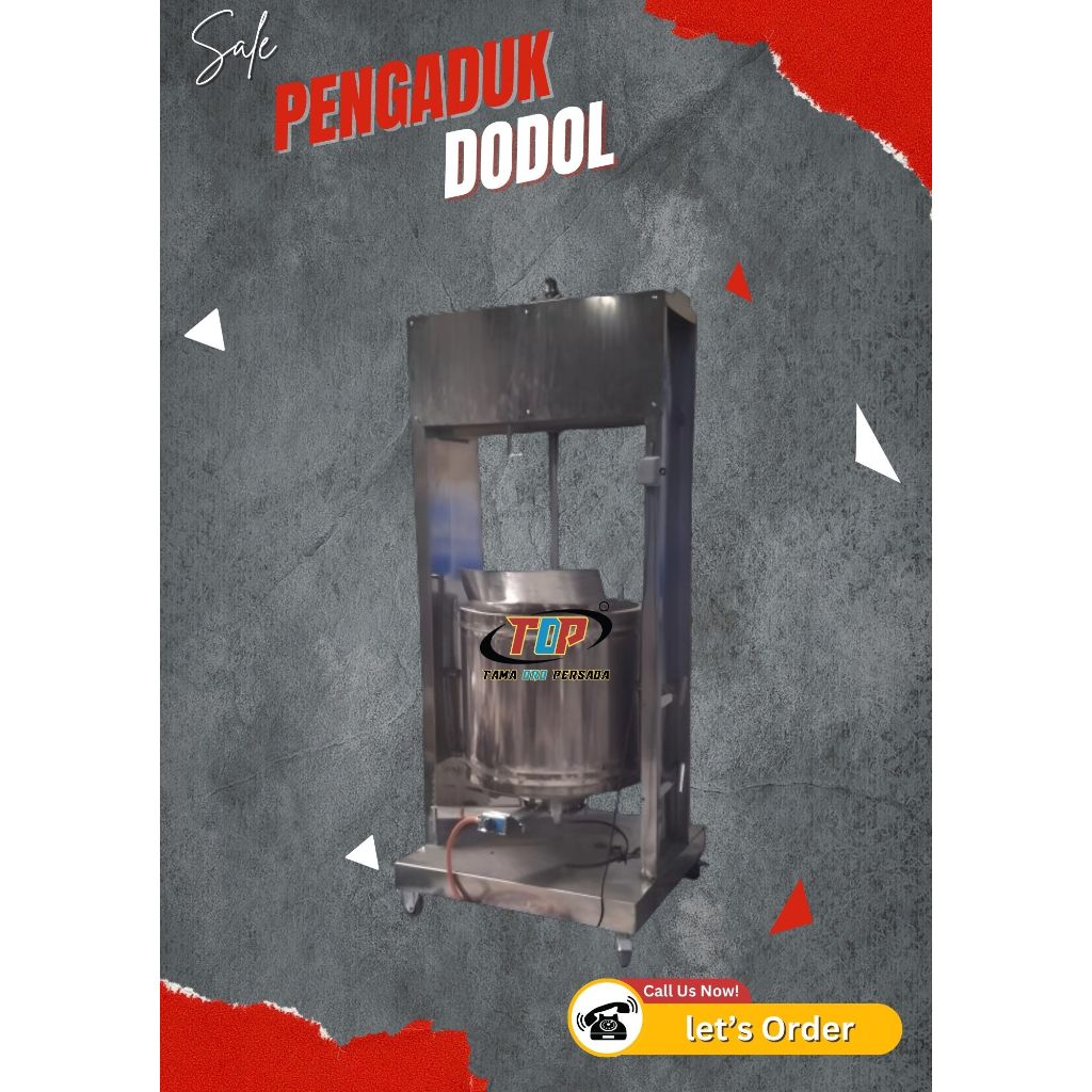 Mesin Memasak Dodol - Mesin Pengaduk Dodol