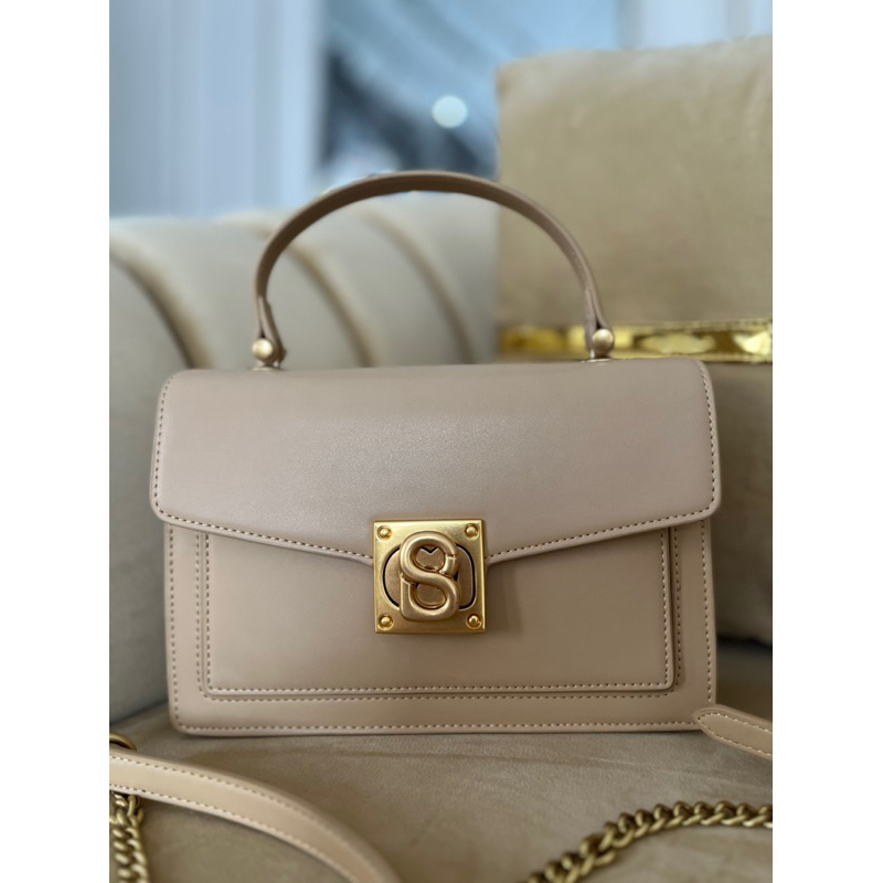 Kate Bag - Cream by Buttonscarves